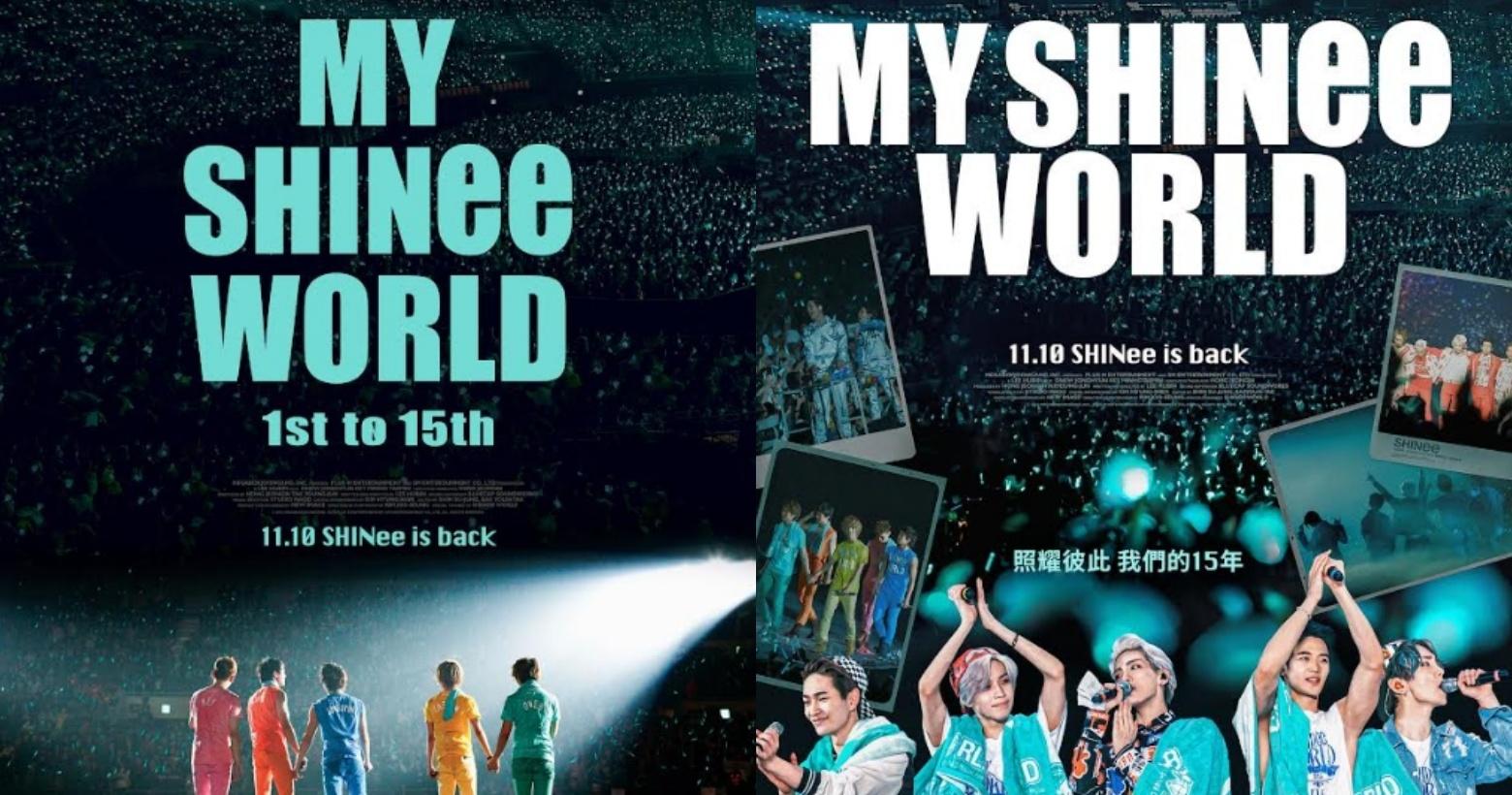 SHINee出道15周年電影《My SHINee World》溫流Ｘ泰民Ｘ鐘鉉Ｘ珉豪ＸKEY