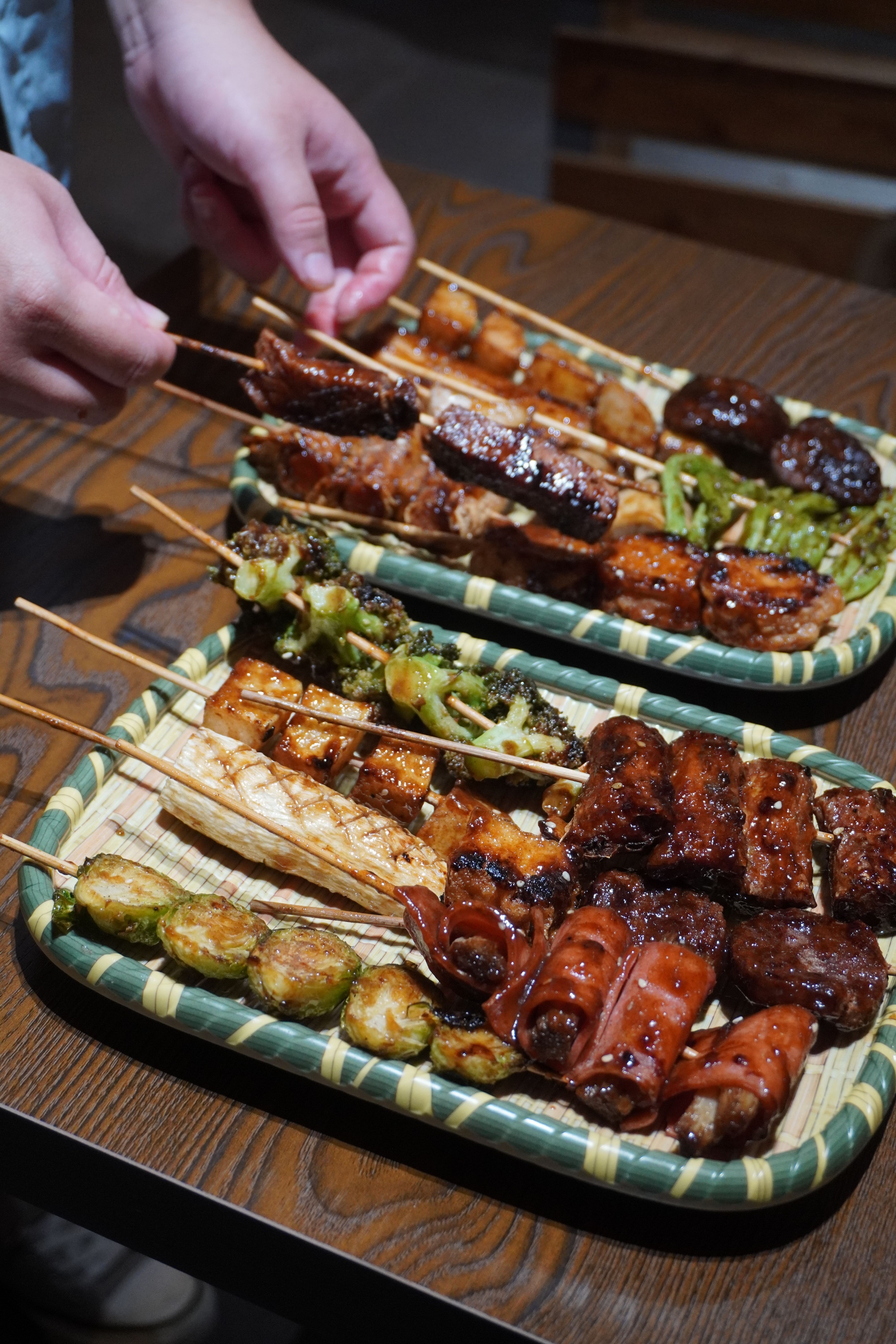 素食炸物推薦【蔬一十五】|新北美食X板橋美食，蔬食串烤大推，