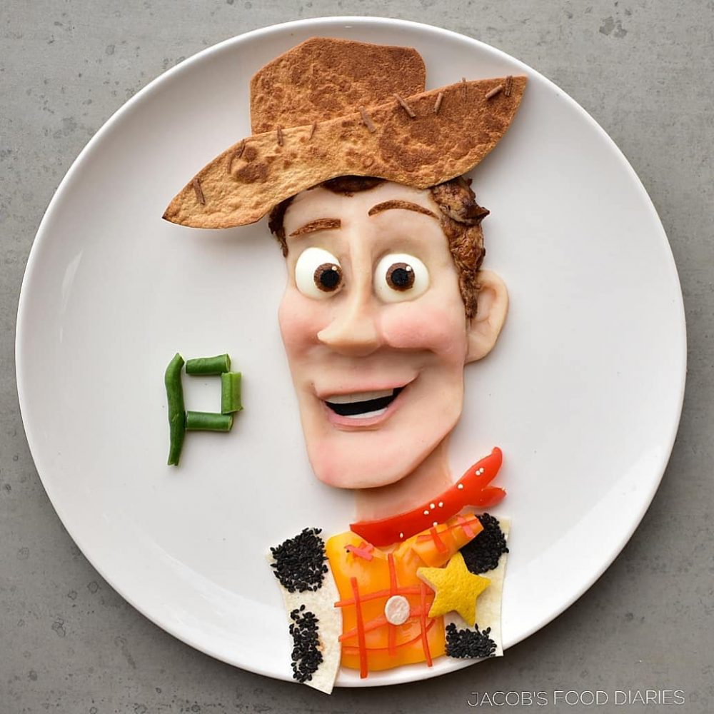 安捏玩食物咁丟？創意料理 X 迪士尼，這個超狂IG食物藝術家一定要追蹤！