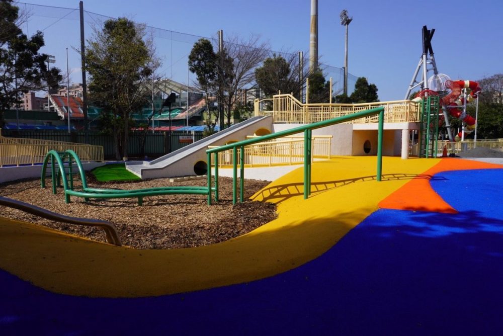 天母運動公園變身「天母夢想樂園」！打造9公尺高棒球溜滑梯