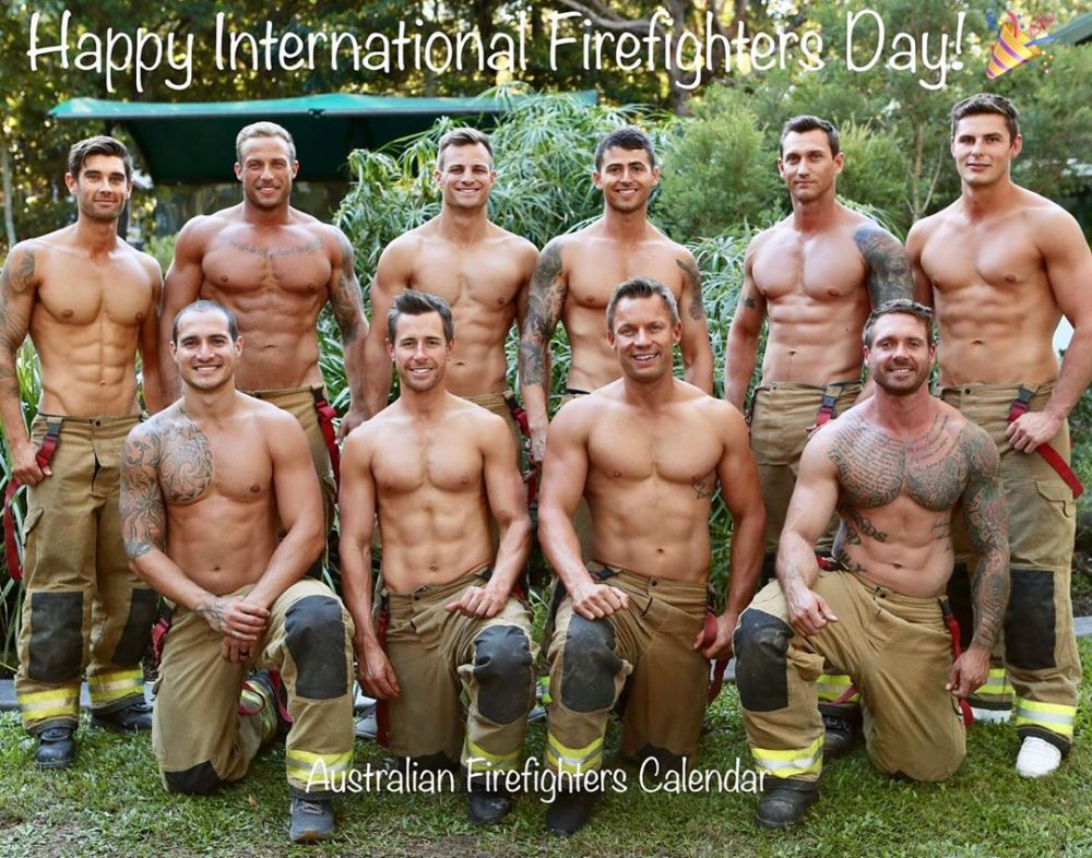 2021澳洲消防猛男月曆