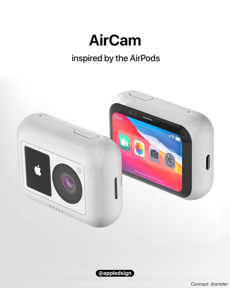 蘋果新品第N彈！蘋果「AirCam」多功能隨身相機 療癒機身、絕美配色...