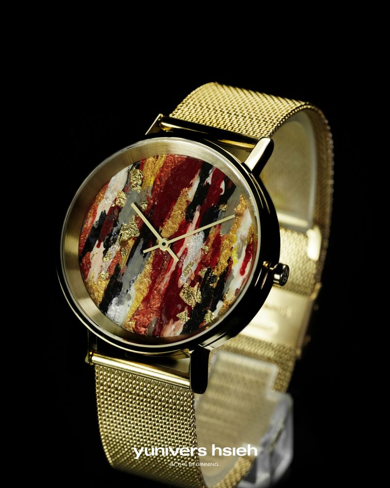 設計師手錶品牌 yunivers hsieh 攜手台灣藝術家  跨界創作「心流時光」藝術腕錶