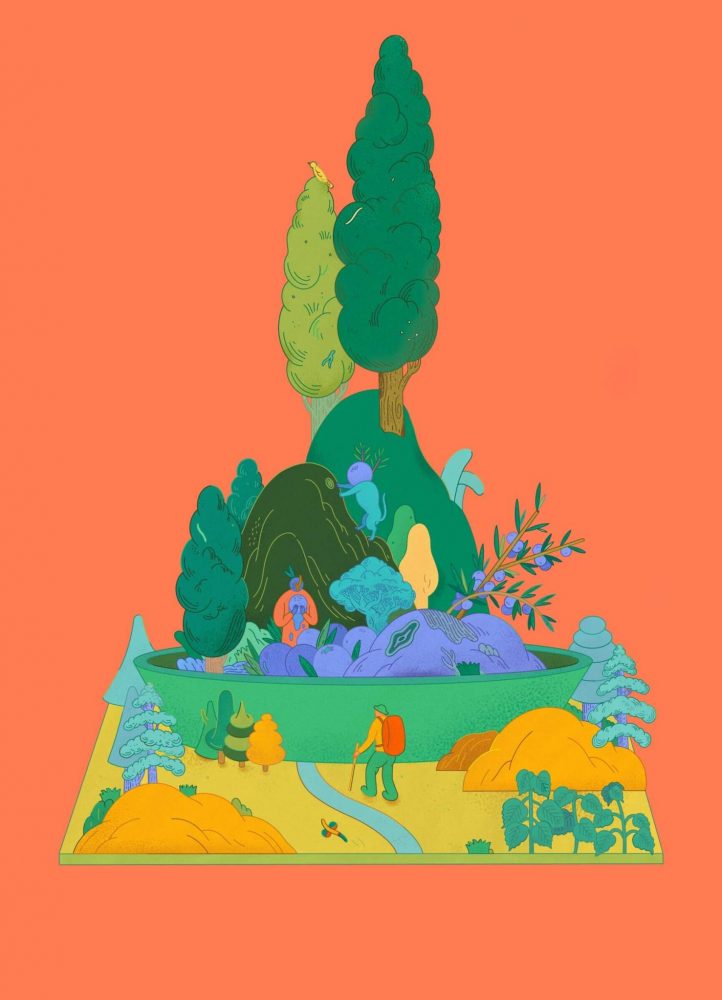 川貝母「盆景」畫作小測驗！選擇「心目中的花園」，測2021屬於你的香氛植物密碼