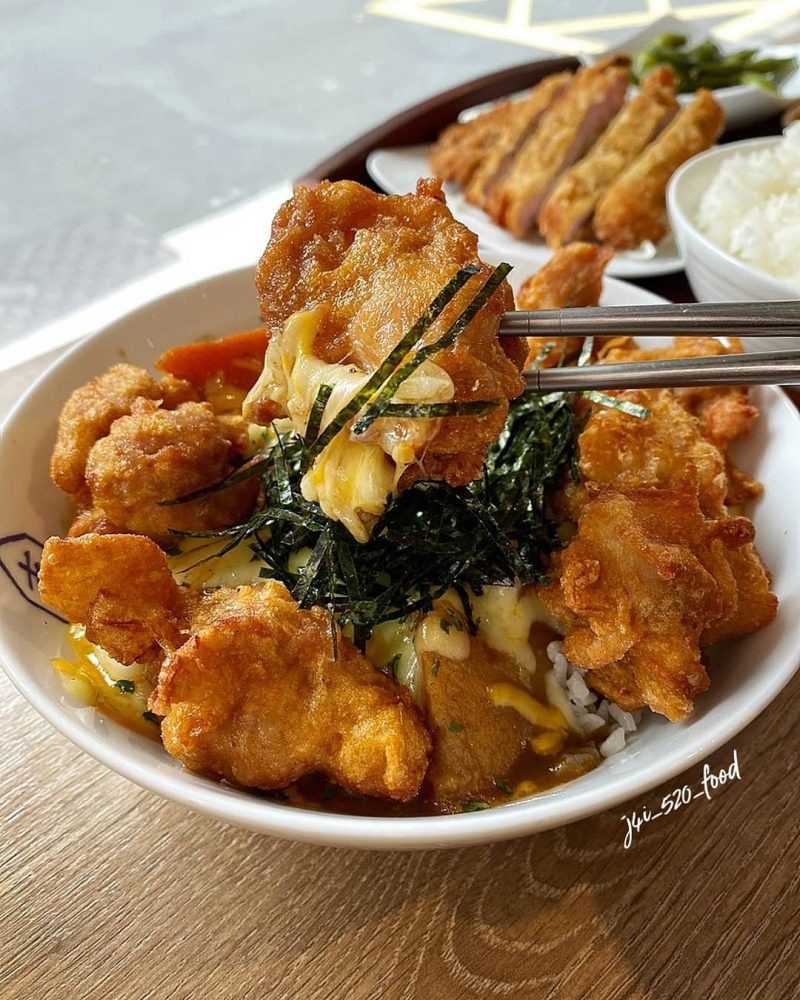 唐揚雞塊咖哩丼-日式-吉屋食堂