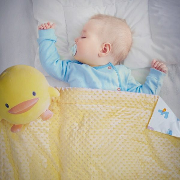 黃色小鴨-睡毯