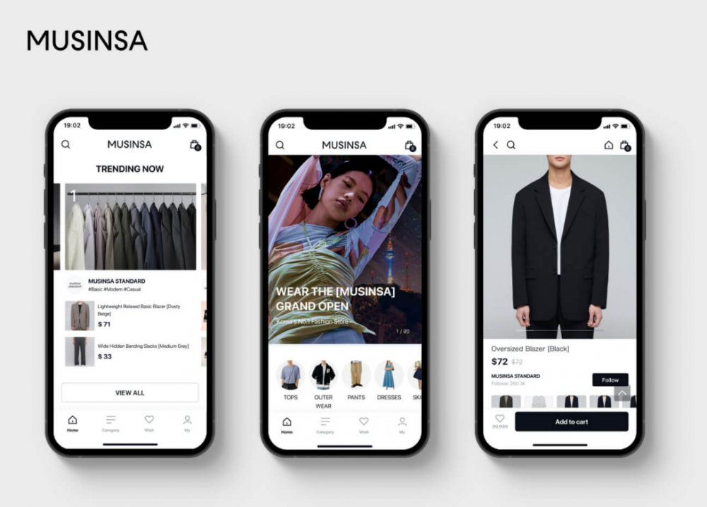 韓國第一時尚平台MUSINSA全球商店台灣上線