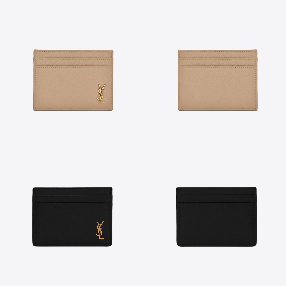 黑色並不是它的代表，YSL兩款最新奶茶卡包，有顏值又多功能