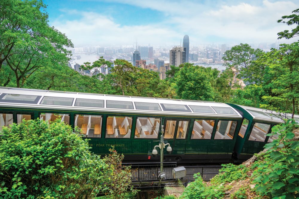 香港旅遊景點 山頂纜車