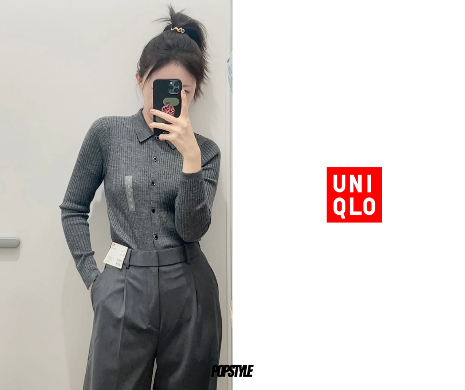 秋冬新品！Uniqlo顯瘦針織上衣+西裝褲推薦！貨號都幫你找好了！