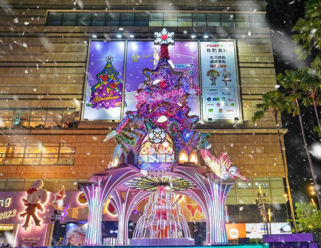 高雄市聖誕景點-夢時代購物中心