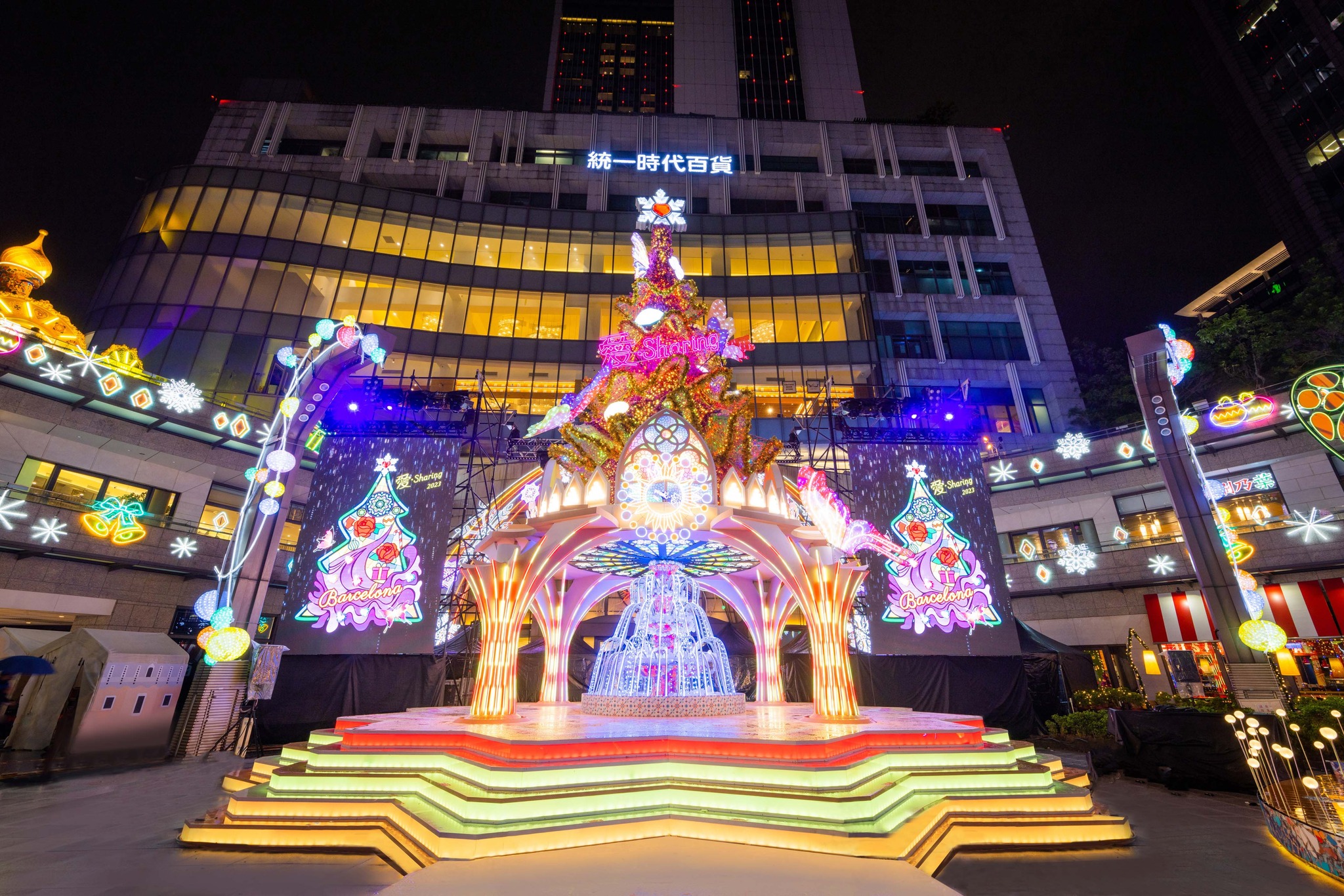 台北市聖誕景點-統一時代百貨 台北店