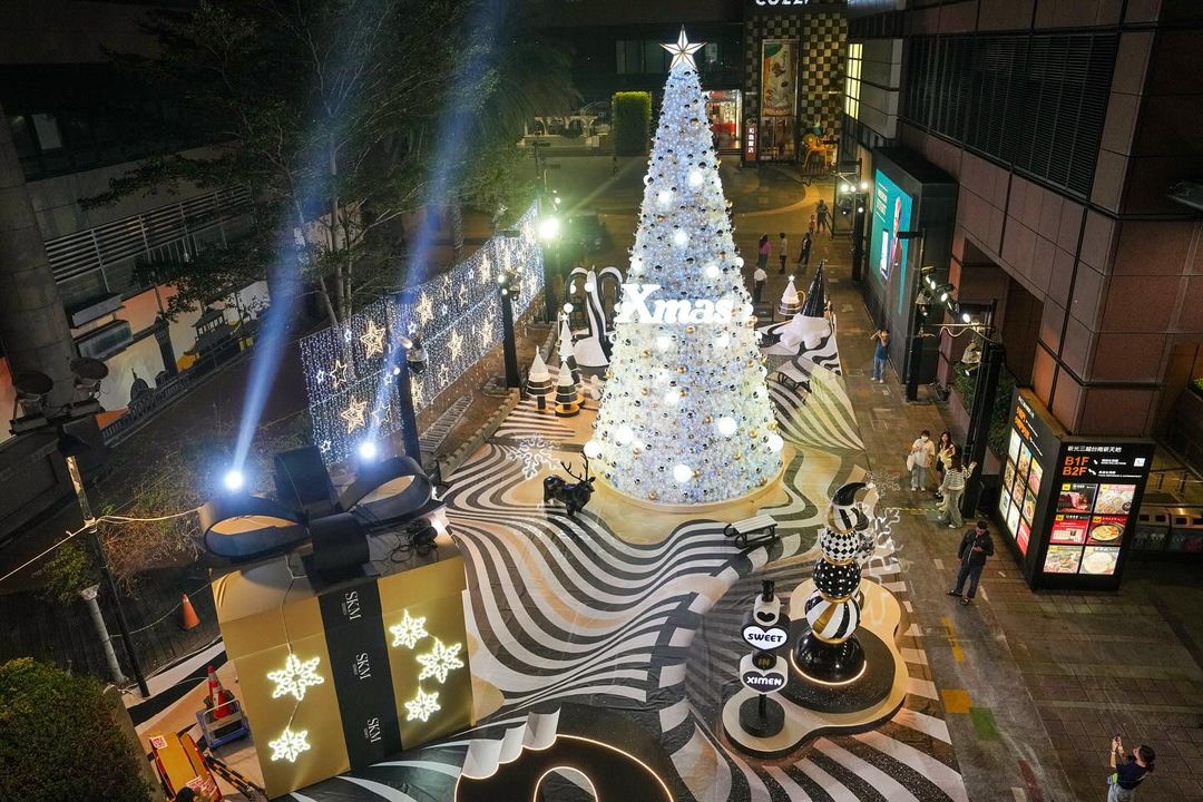 台南市聖誕景點-新光三越台南西門店