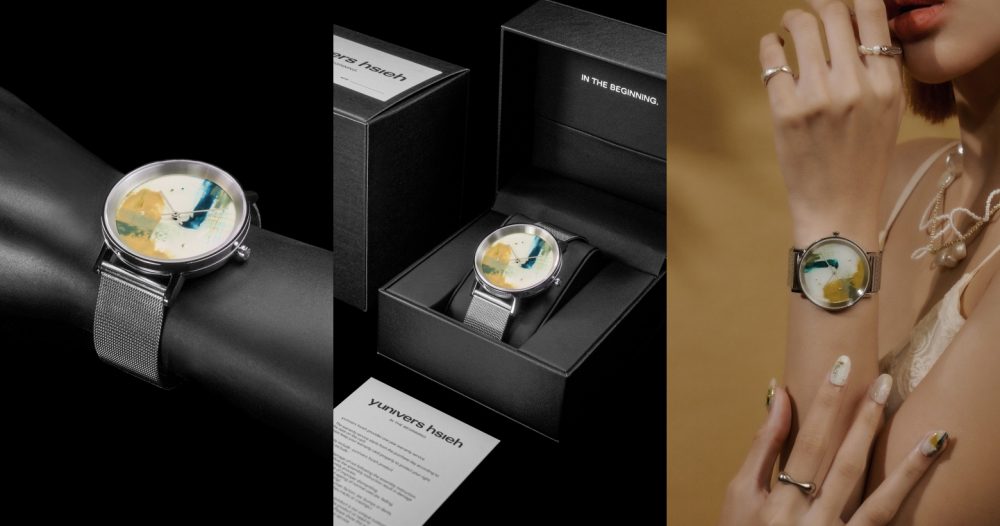 當美甲藝術結合腕錶設計，指尖與面盤的呼應奇妙交織！ yunivers hsieh 發表全新工藝系列「美甲藝術腕錶」